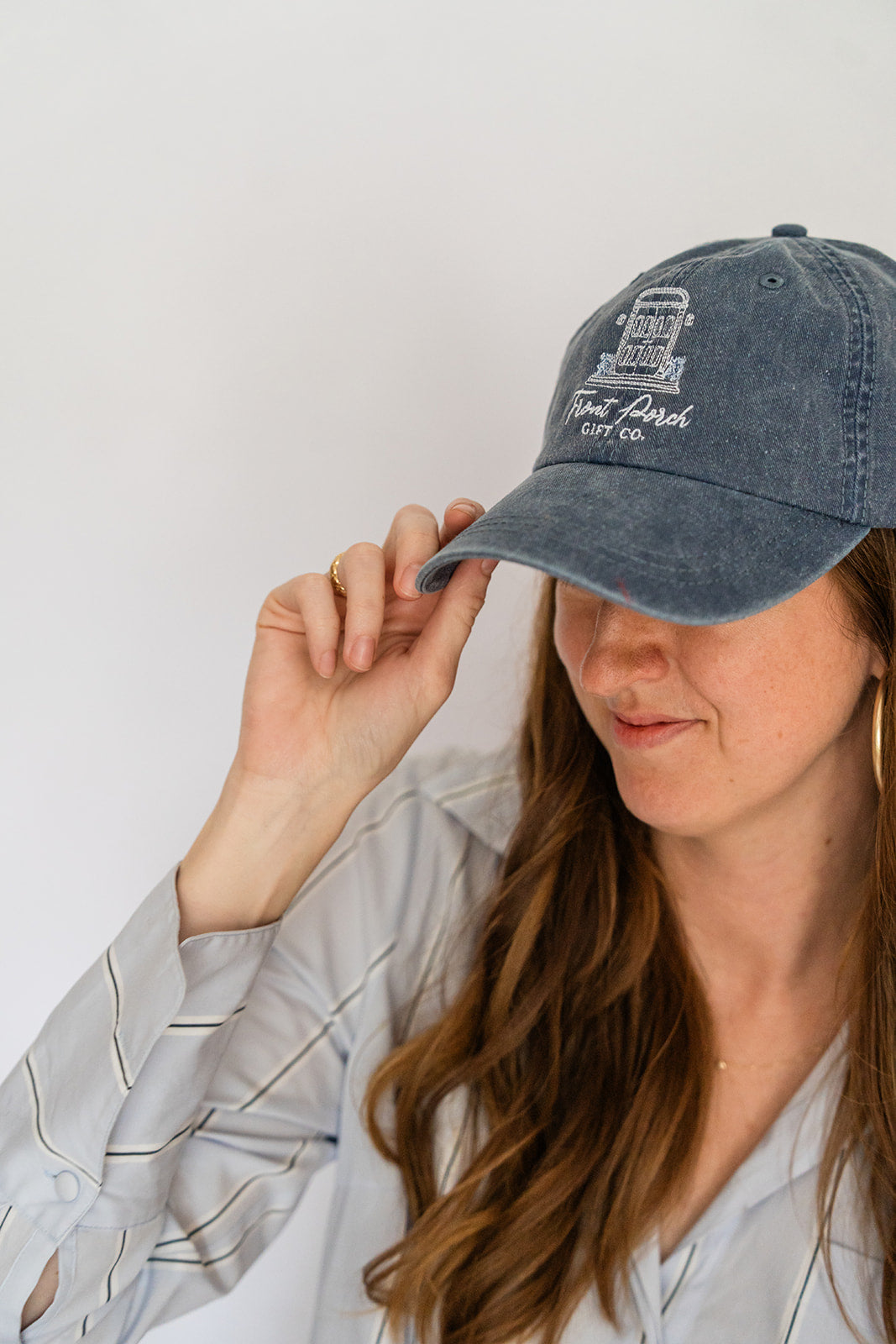 FPGCo. Embroidered Denim Cap