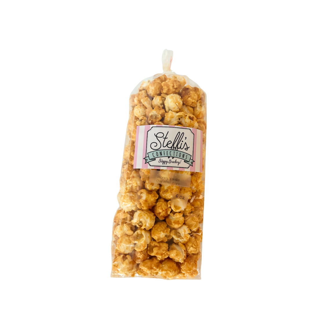 Vanilla Honey Caramel Popcorn