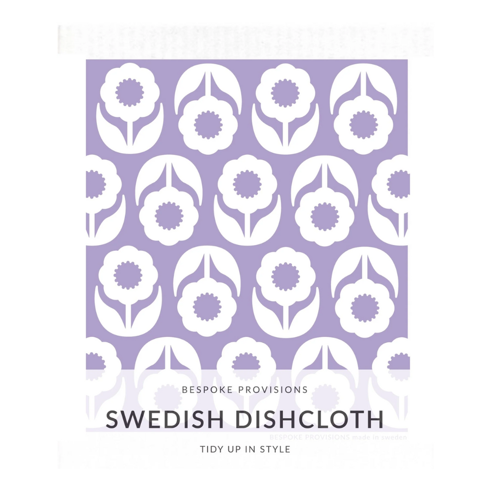 Lavender Swedish Dishcloth