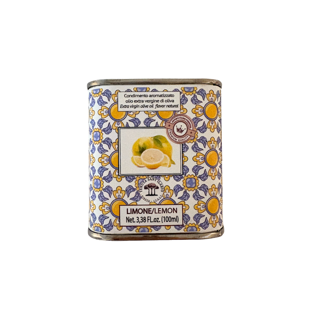 Lemon Olive Oil Tin