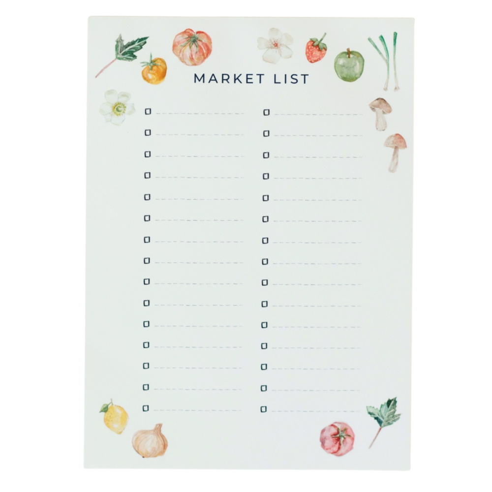 Market List Notepad