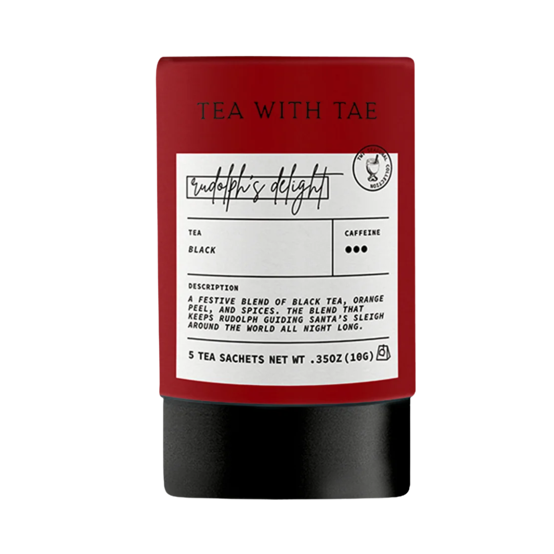 Rudolph's Delight Mini Tea Tube