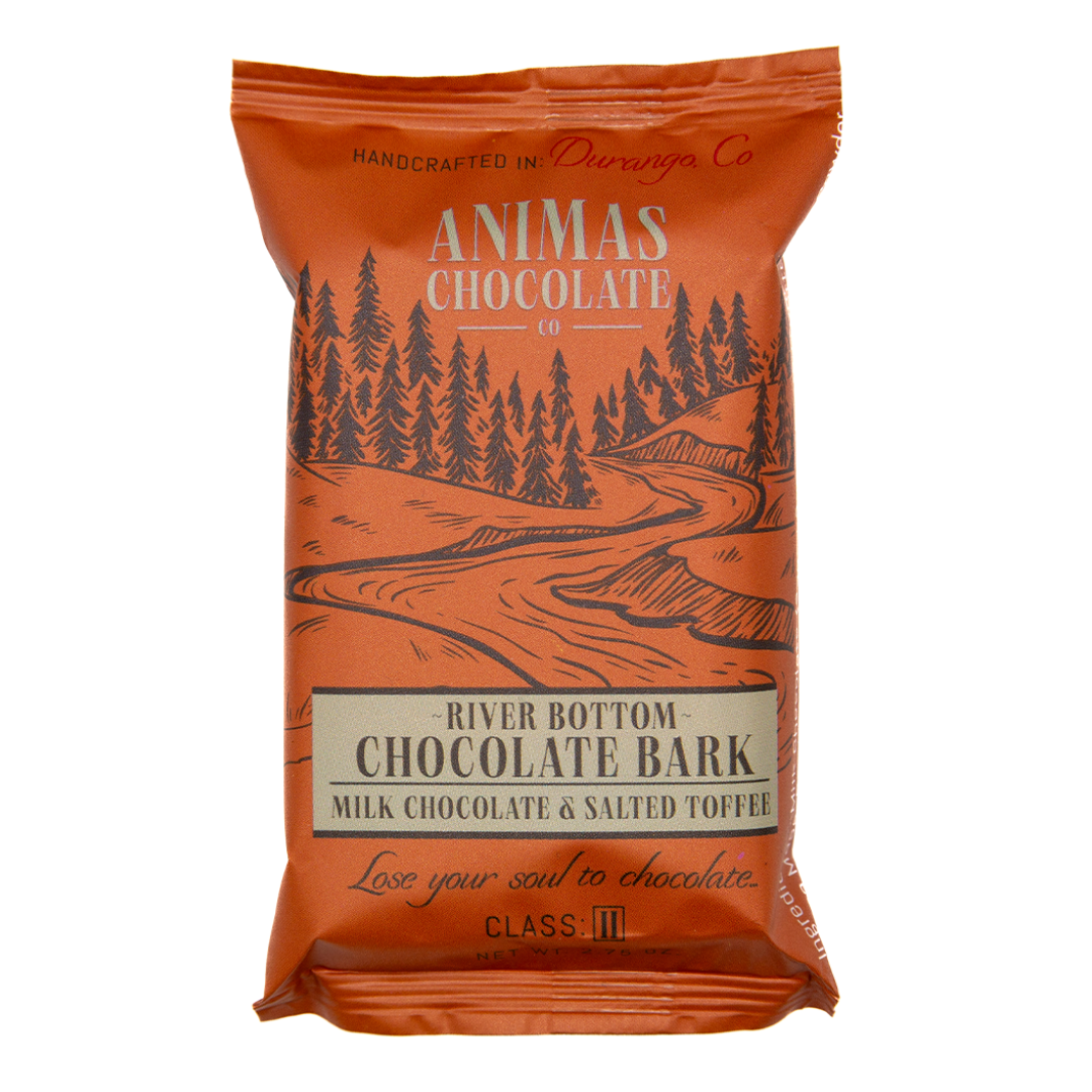 Milk Chocolate Salted Toffee Chocolate Bar