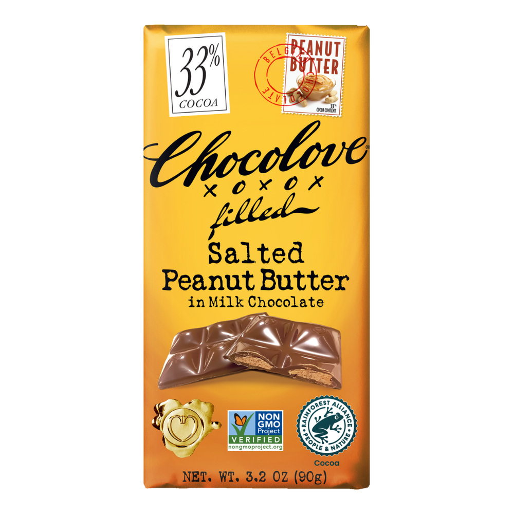 Salted Peanut Butter in Milk Chocolate