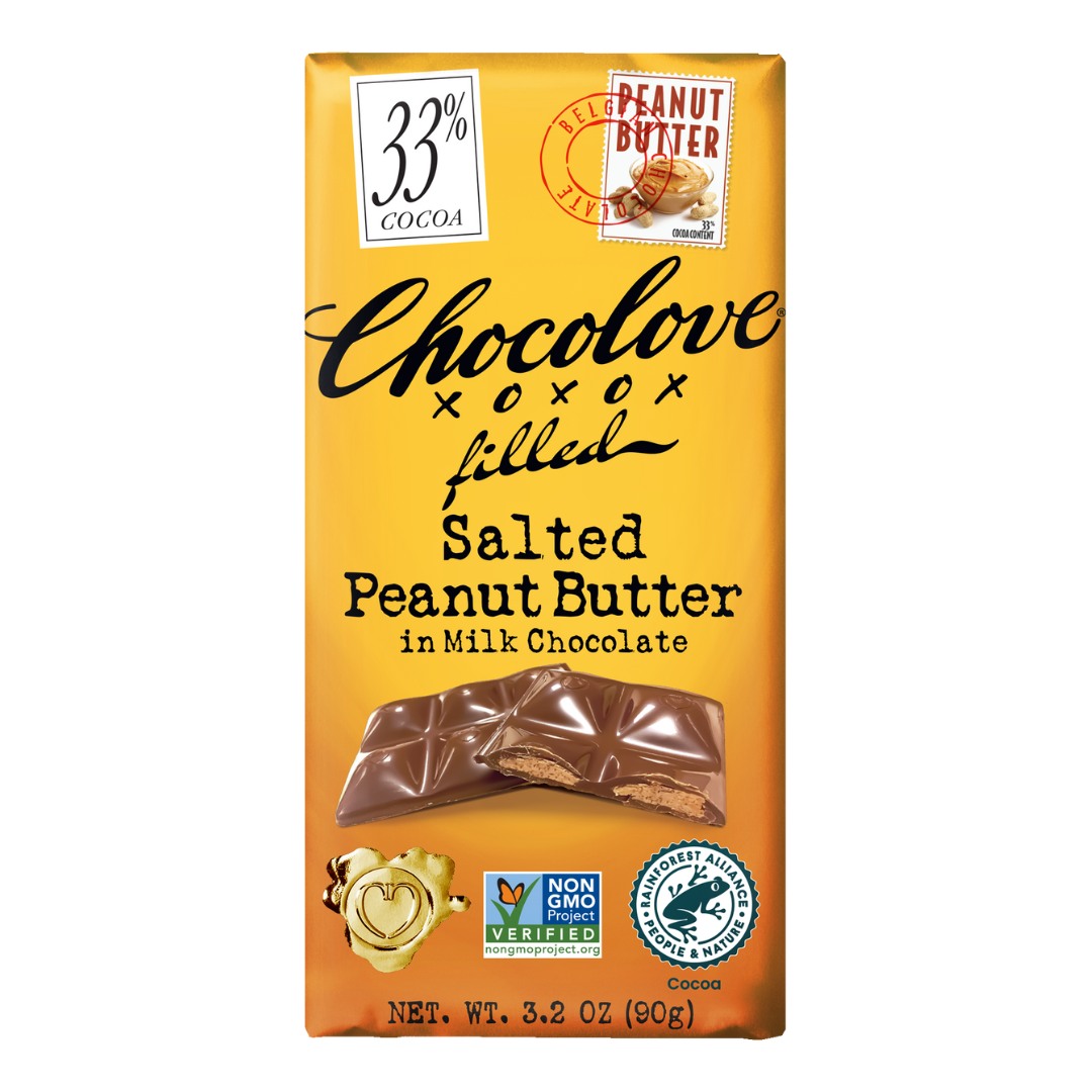 Salted Peanut Butter in Milk Chocolate