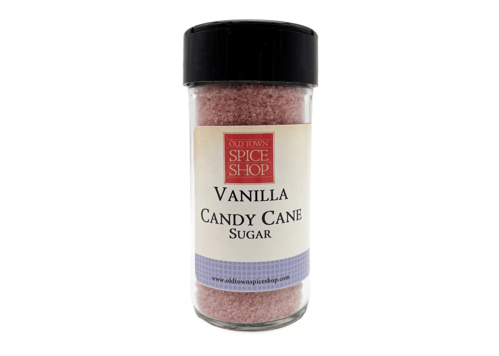 Candy Cane Vanilla Sugar