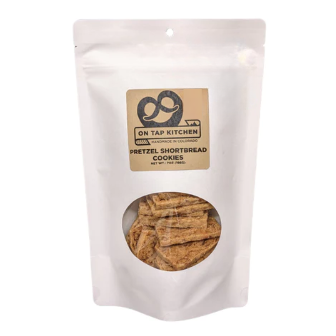 Pretzel Shortbread Cookies