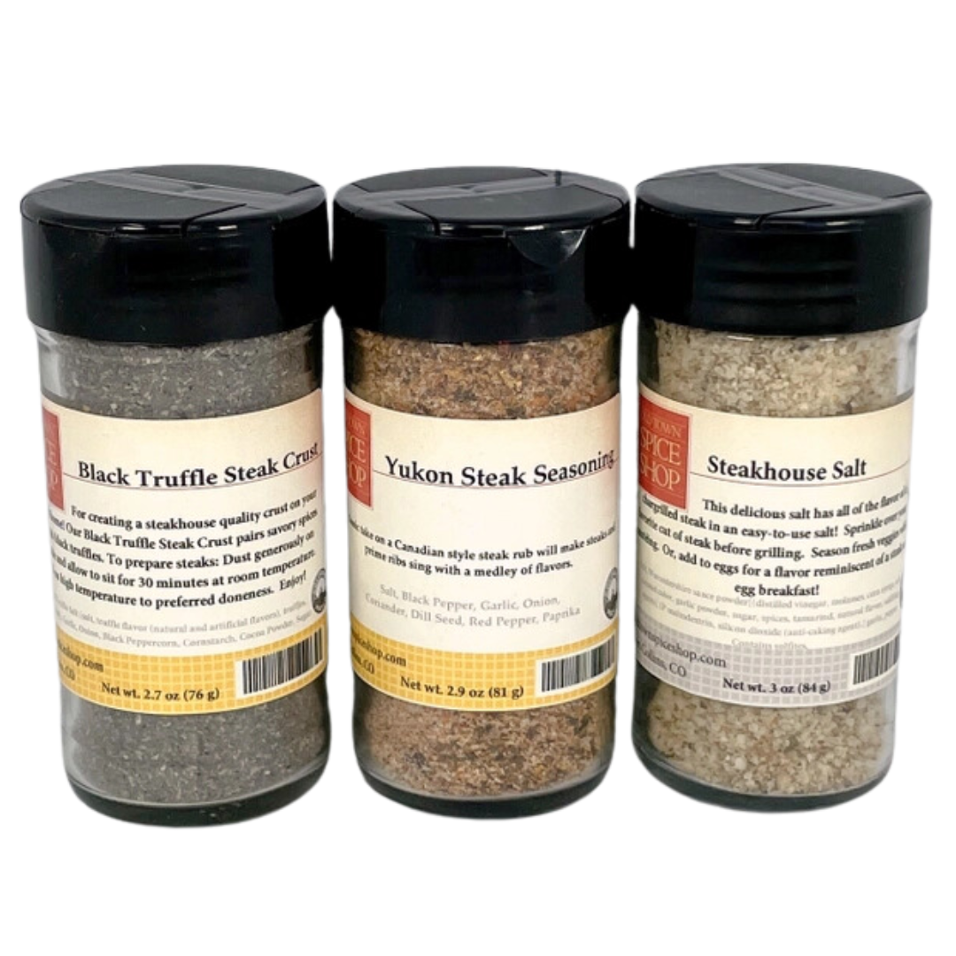 Steakhouse Seasonings Trio