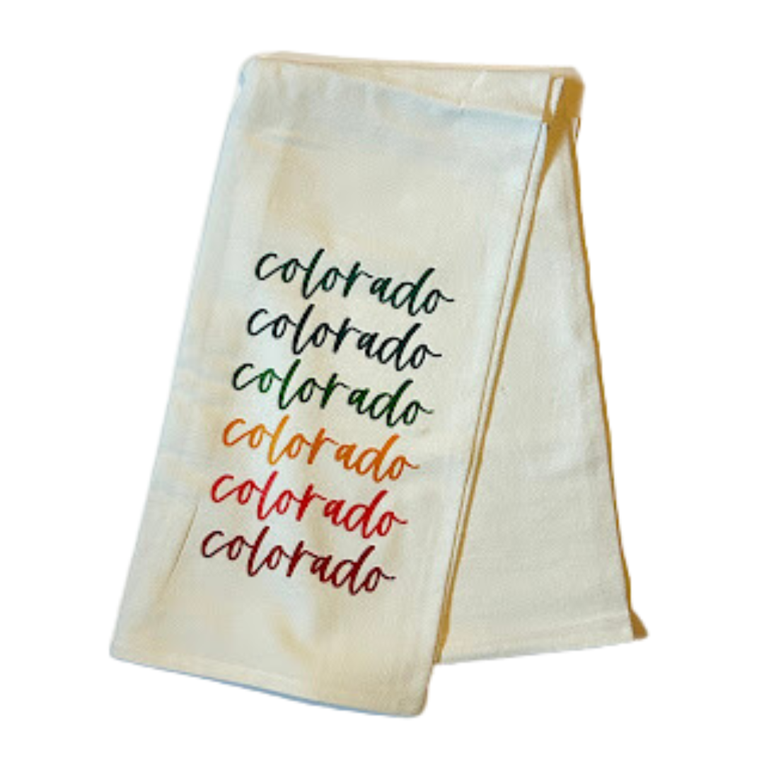 Colorado Tea Towel