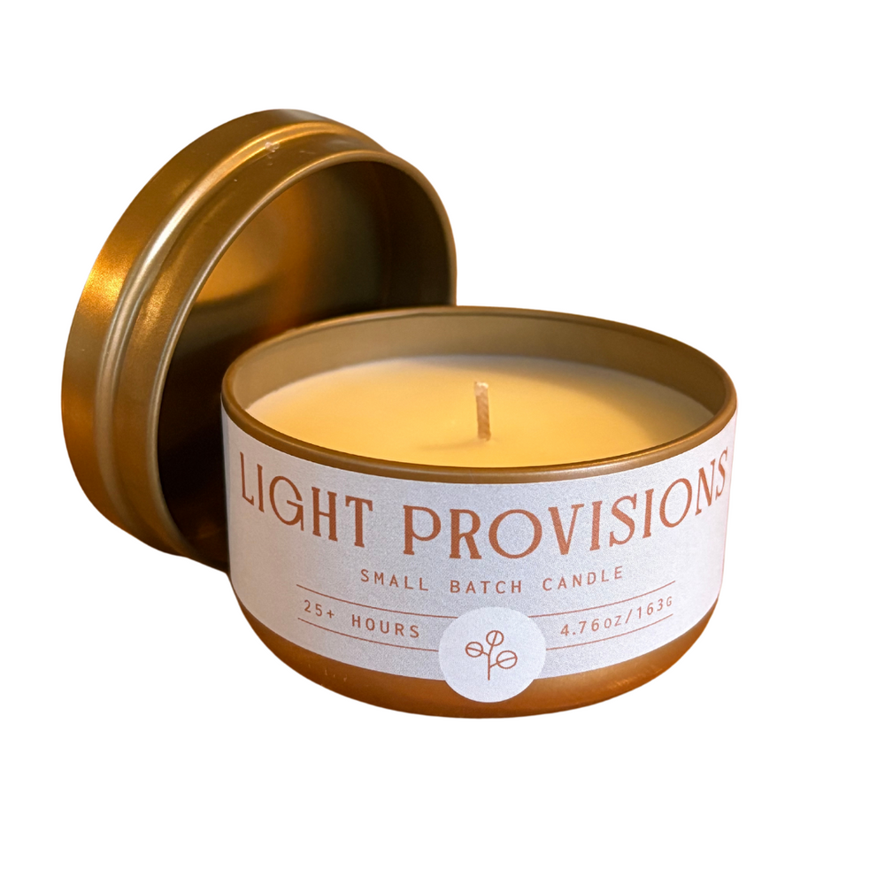 Eucalyptus and Amber Candle