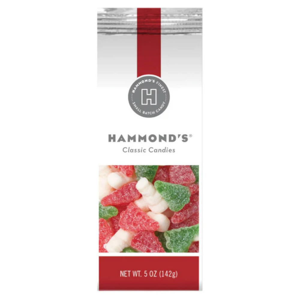 Christmas Gummies Snowmen and Trees