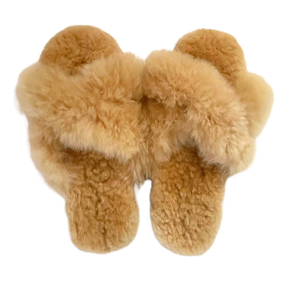 Alpaca Fur Slippers