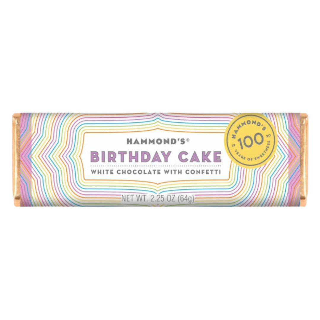 Birthday Cake White Chocolate Bar